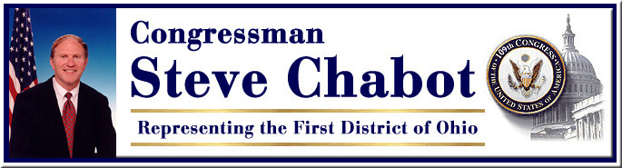 Congressman Steve Chabot, First District, Ohio